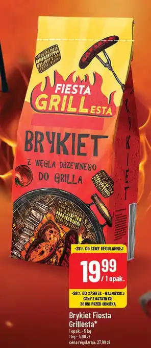 Polomarket Brykiet Fiesta Grillesta 5kg oferta