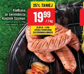 Polomarket Kiełbasa ze świniobicia Rzeźnik Szymon 1kg oferta