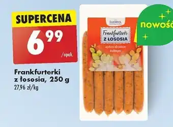 Biedronka Frankfurterki z łososia, 250 g oferta