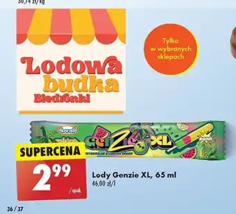 Biedronka Lody Genzie XL, 65 ml oferta