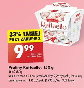 Biedronka Praliny Raffaello, 150 g oferta