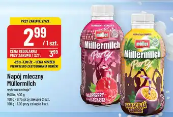 Polomarket Napój mleczny Müllermilch Müller 400 g oferta