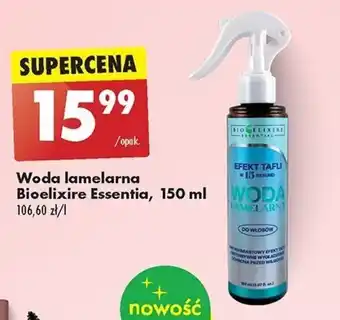 Biedronka Woda lamelarna Bioelixire Essentia, 150 ml oferta