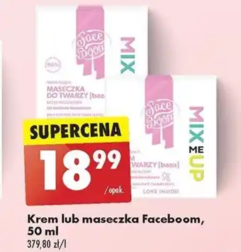 Biedronka Krem lub maseczka Faceboom, 50 ml oferta