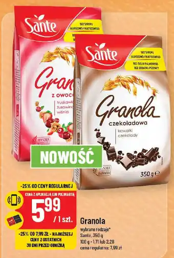 Polomarket Granola Sante 350g oferta