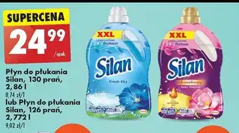 Biedronka Płyn do płukania Silan, 130 prań, 2,86 l oferta