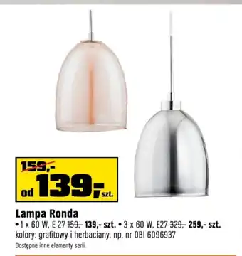 OBI Lampa Ronda oferta