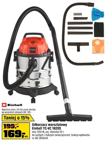 OBI Odkurzacz warsztatowy Einhell oferta