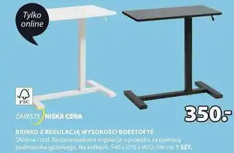 JYSK Biurko S! oferta