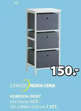 JYSK Komoda MDF oferta