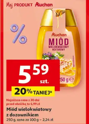Auchan Miód Auchan oferta