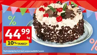 Auchan Czarny tort oferta