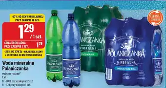 Polomarket Woda mineralna Polaniczanka 1,5l oferta