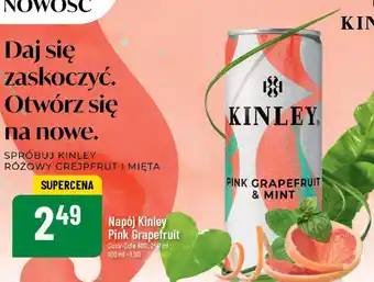 Polomarket Napój Kinley Pink Grapefruit Coca Cola HBC 250 ml oferta