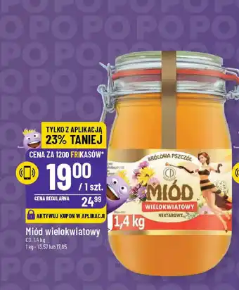 Polomarket Miód wielokwiatowy CO,1,4 kg oferta