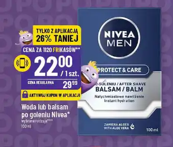 Polomarket Woda lub balsam po goleniu Nivea 100 ml oferta