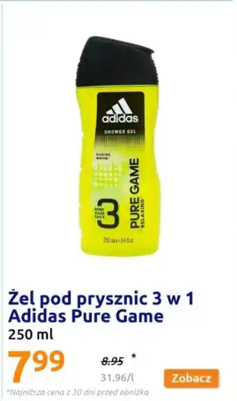 Action Żel pod prysznic Adidas oferta