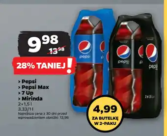 Netto Pepsi > Pepsi Max > 7 Up > Mirinda oferta