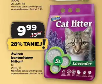 Netto Żwirek bentonitowy Hilton oferta