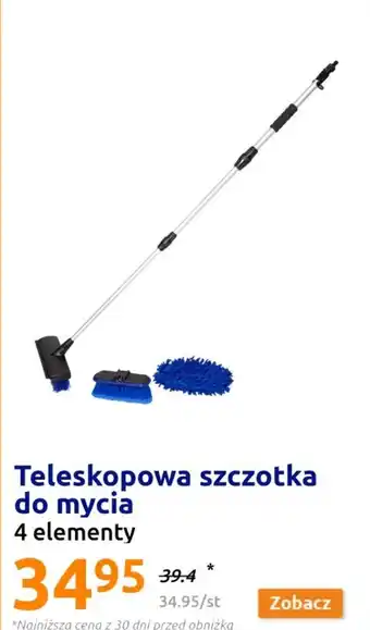 Action Teleskopowa szczotka do mycia oferta