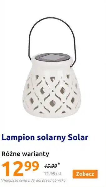 Action Lampion solarny Solar oferta