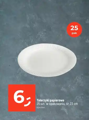 Dealz Talerzyki papierowe 25 szt. śr. 23 cm oferta