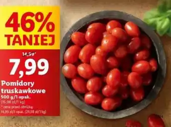 Lidl Pomidory truskawkowe 500 g oferta