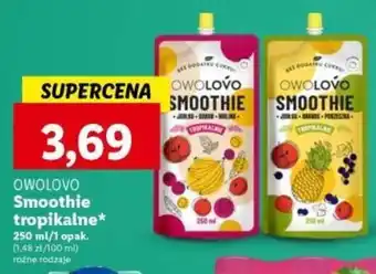 Lidl OWOLOVO Smoothie tropikalne 250 ml oferta