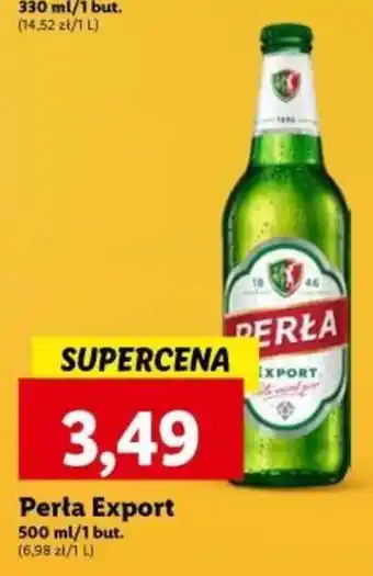 Lidl Perła Export 500 ml oferta