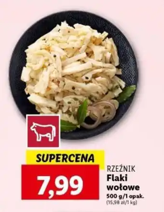 Lidl RZEŹNIK Flaki wołowe 500 g oferta