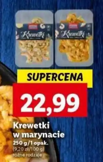 Lidl Krewetki w marynacie 250 g oferta