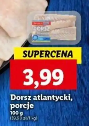 Lidl Dorsz atlantycki, porcje 100 g oferta