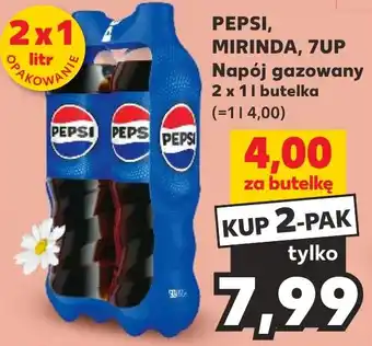 Kaufland PEPSI, MIRINDA, 7UP Napój gazowany 2 x 1 l oferta