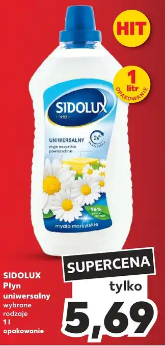 Kaufland SIDOLUX Płyn uniwersalny 1 l oferta