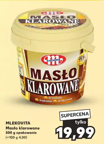 Kaufland MLEKOVITA Masło klarowane 500 g oferta