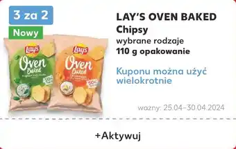 Kaufland LAY'S OVEN BAKED Chipsy 110 g oferta