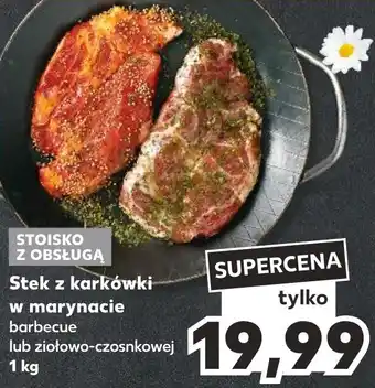 Kaufland Stek z karkówki w marynacie 1 kg oferta