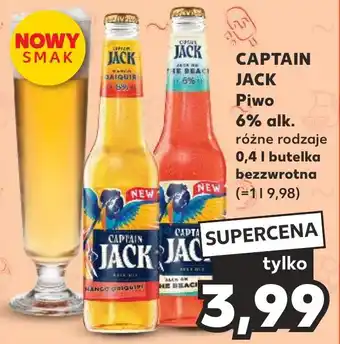 Kaufland CAPTAIN JACK Piwo 6% alk. 0,4 l oferta