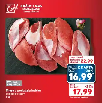 Kaufland Mięso z podudzia indyka 1 kg oferta