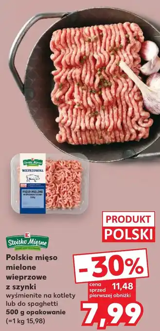 Kaufland Polskie mięso mielone wieprzowe z szynki oferta