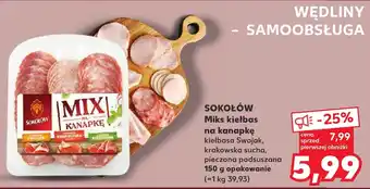Kaufland Sokołów Miks kiełbas na kanapkę 150 g oferta
