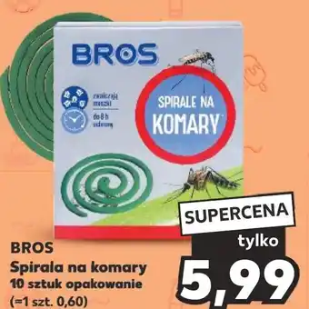 Kaufland BROS Spirala na komary 10 szt oferta