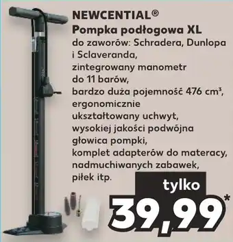 Kaufland NEWCENTIAL Pompka podłogowa XL oferta