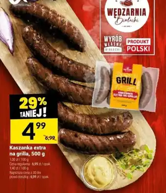 Twój Market Kaszanka extra na grilla, 500 g oferta