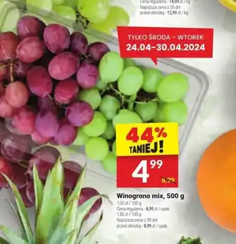 Twój Market Winogrono mix, 500 g oferta