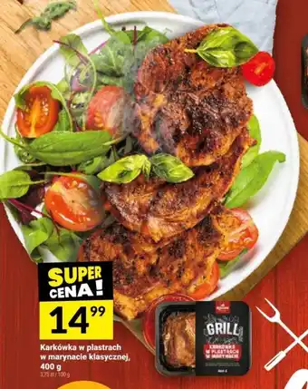 Twój Market Karkówka w plastrach w marynacie klasycznej, 400 g oferta
