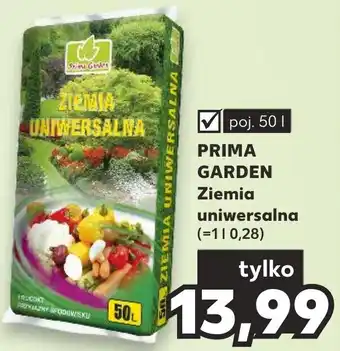 Kaufland PRIMA GARDEN Ziemia uniwersalna 50l oferta