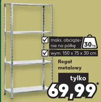 Kaufland Regał metalowy oferta