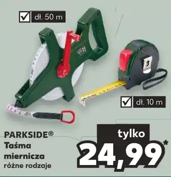 Kaufland PARKSIDE Taśma miernicza oferta