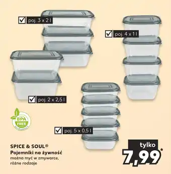 Kaufland SPICE & SOUL Pojemniki na żywność oferta